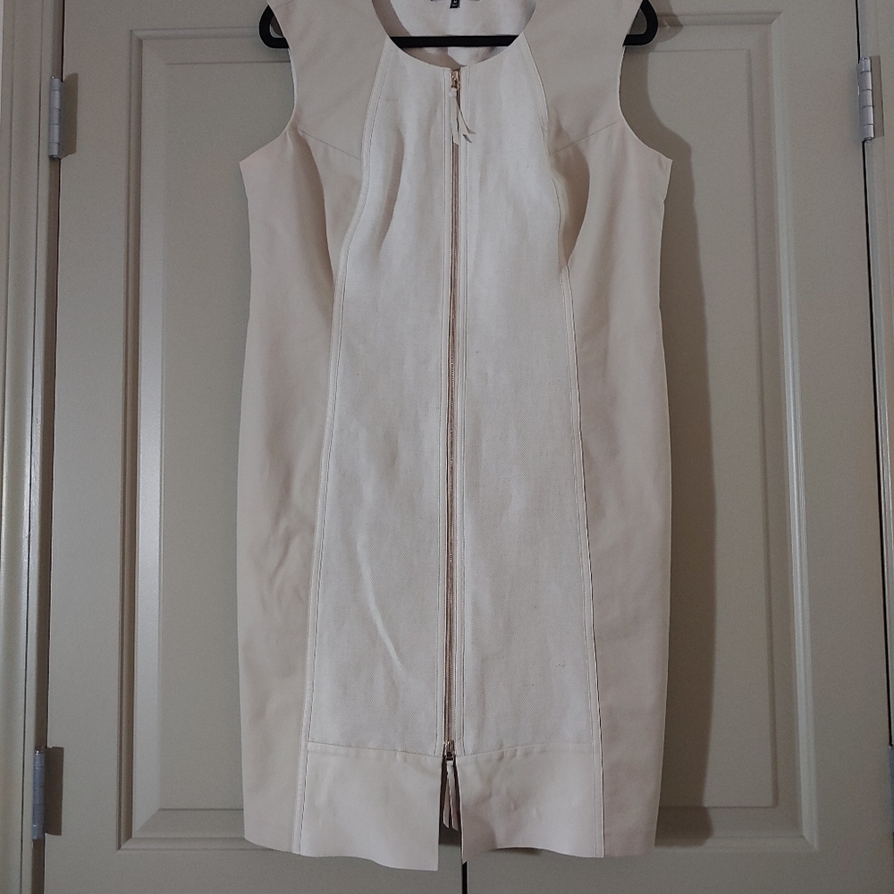✨Lafayette 148 Tan Dress - Size 14